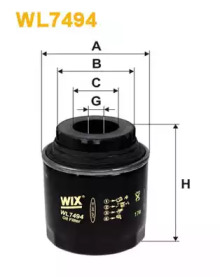 WIX FILTERS WL7494