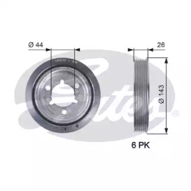 GATES TVD1055