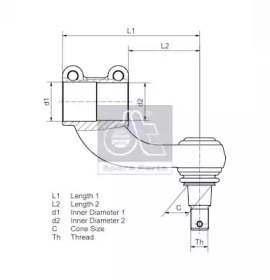 dt spare parts 116330