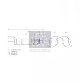 dt spare parts 1013116