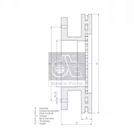 dt spare parts 736003