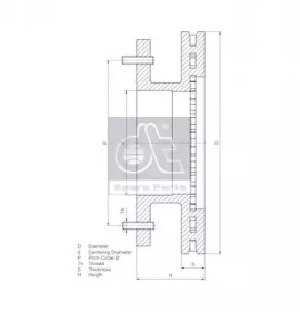 dt spare parts 736027