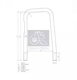 dt spare parts 125420