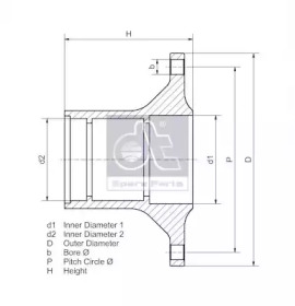 dt spare parts 463345