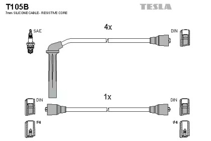 TESLA T105B