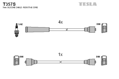 tesla t357s