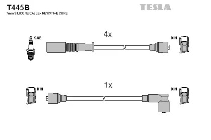 TESLA T445B