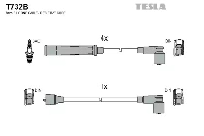 TESLA T732B