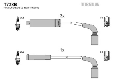 TESLA T738B