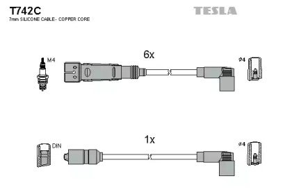 tesla t742c