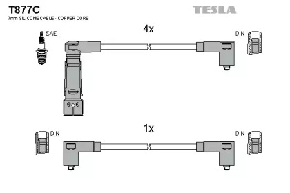 tesla t877c