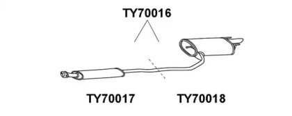 VENEPORTE TY70016