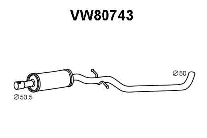 VENEPORTE VW80743