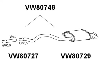 VENEPORTE VW80748