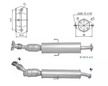 MAGNAFLOW 68012D