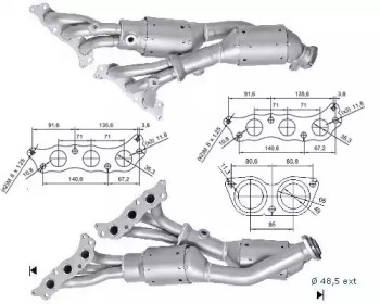 MAGNAFLOW 69707