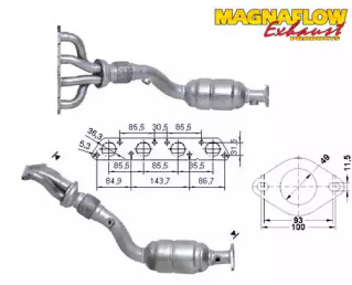 MAGNAFLOW 70611