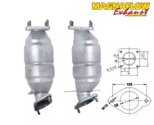 MAGNAFLOW 72501D