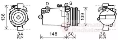 VAN WEZEL 0600K408