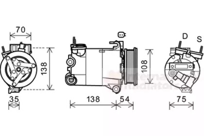 VAN WEZEL 1800K478