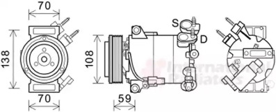 VAN WEZEL 1800K586