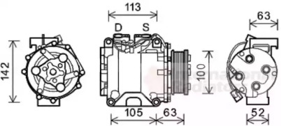 VAN WEZEL 2500K237