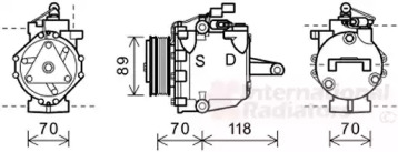 VAN WEZEL 3200K224