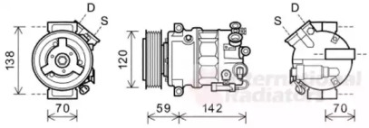 VAN WEZEL 3700K578