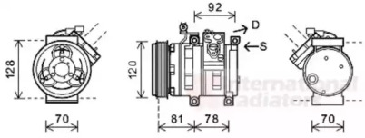 VAN WEZEL 8100K099