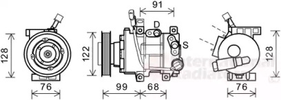 VAN WEZEL 8200K296