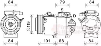 VAN WEZEL 8200K374