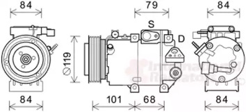 VAN WEZEL 8200K422