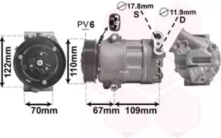 VAN WEZEL 1700K408