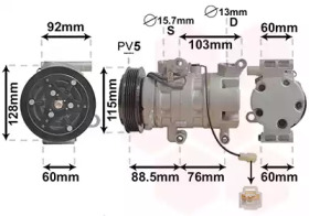 VAN WEZEL 2700K251