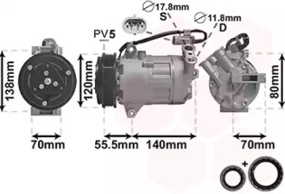 VAN WEZEL 3700K498