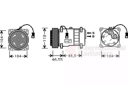 VAN WEZEL 0900K019