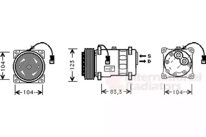 VAN WEZEL 0900K177