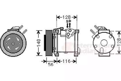 VAN WEZEL 0700K108