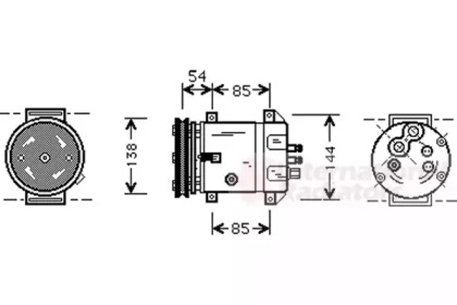 VAN WEZEL 8100K020