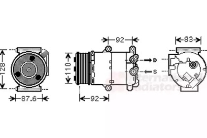 VAN WEZEL 1800K430