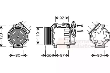 VAN WEZEL 1800K431