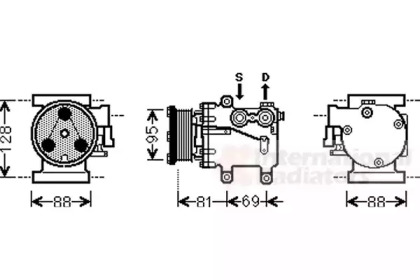 VAN WEZEL 1800K437