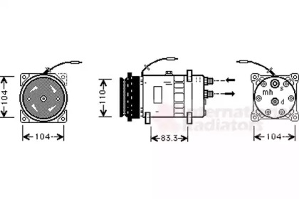 VAN WEZEL 1700K064