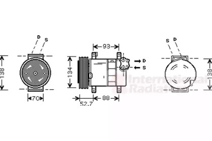 VAN WEZEL 1700K088