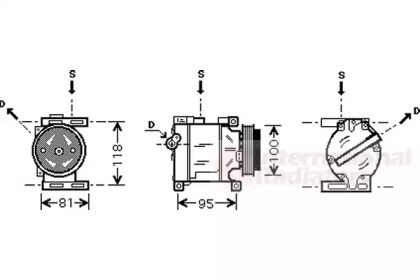 VAN WEZEL 1700K090