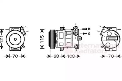 VAN WEZEL 1700K332