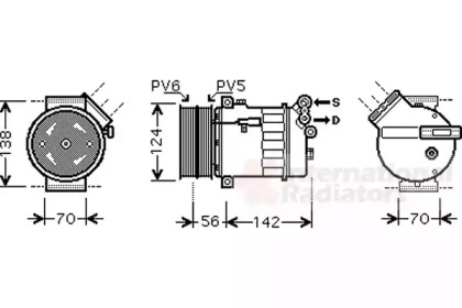 VAN WEZEL 1700K363