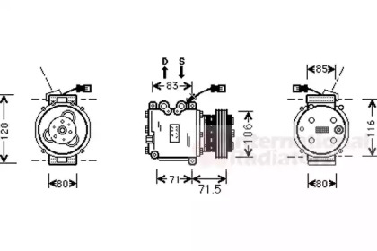 VAN WEZEL 2500K009