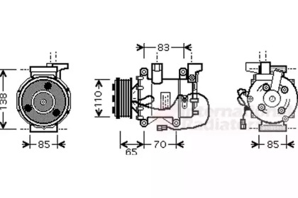 VAN WEZEL 2500K207