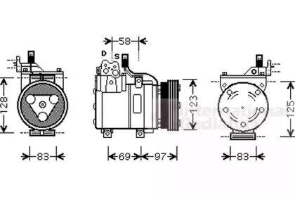 VAN WEZEL 8200K093